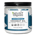 Wildly Organic Virgin Unrefined Cold Pressed Coconut Oil - YesWellness.com