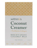 withinUs Coconut Creamer + TruMarine Collagen Box 10 x 110g Pouches - YesWellness.com