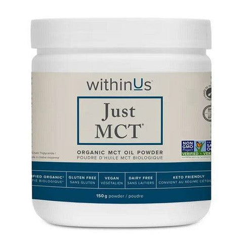 withinUs Just MCT 150g Powder - YesWellness.com