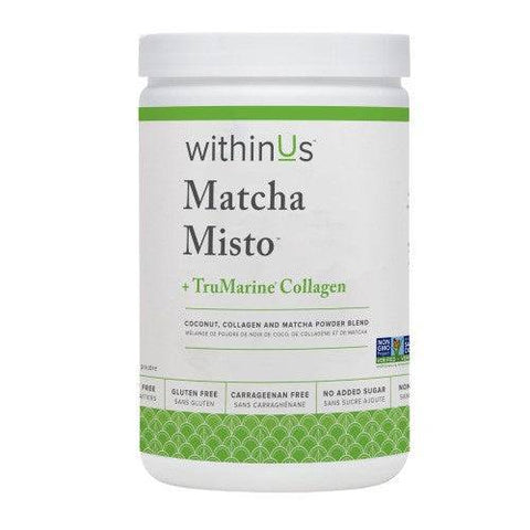 withinUs Matcha Misto + TruMarine Collagen 280g - YesWellness.com