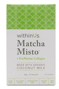 withinUs Matcha Misto + TruMarine Collagen Box 10 x 8g Pouches - YesWellness.com