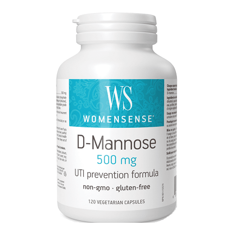 WomenSense D-Mannose 500mg 120 Capsules - YesWellness.com