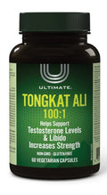 Ultimate Tongkat Ali 100:1  60 Vetagetable Capsules