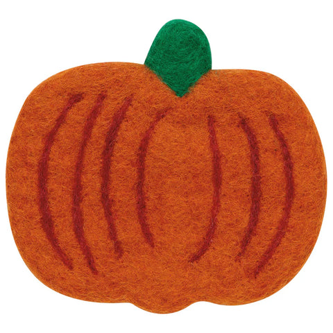 Danica Jubilee Hallows' Eve Halloween Felt Wool Coaster Set of 4