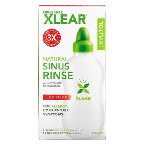 Xlear Natural Sinus Rinse with Xylitol - 1 Kit - YesWellness.com