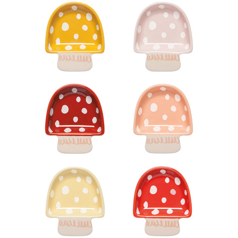 Danica Jubilee Toadstool Pinch Bowls Set of 6