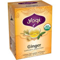 Yogi Teas Ginger Caffeine-Free Herbal Tea - 16 Tea Bags - YesWellness.com
