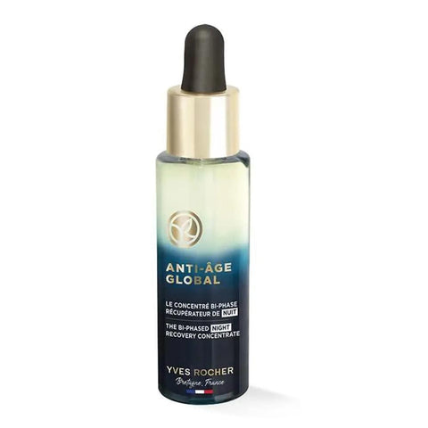 Yves Rocher Anti-Age Global The Bi-Phased Night Recovery Concentrate 30mL - YesWellness.com