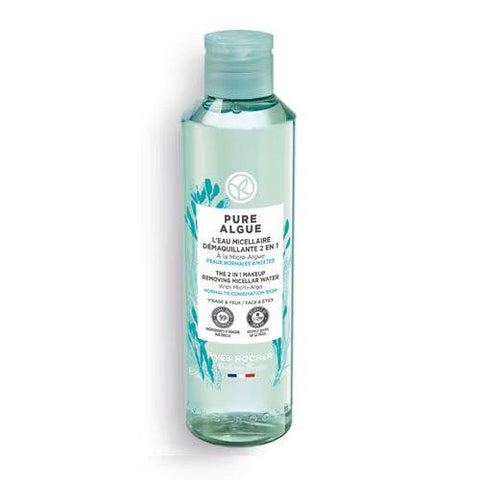 Yves Rocher Pure Algue The 2 In 1 Makeup Removing Micellar Water - YesWellness.com