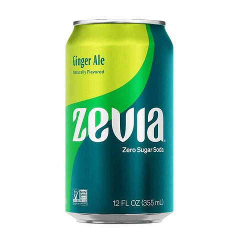 Zevia Zero Sugar Soda Ginger Ale - YesWellness.com