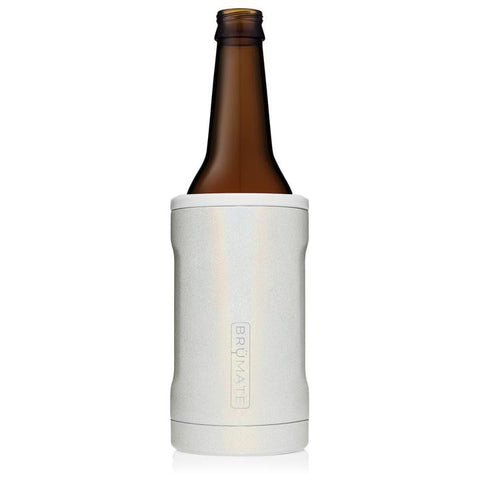 BruMate Hopsulator BOTT'L 12oz Bottle - Glitter White | 748613302790