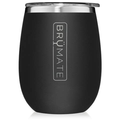 BruMate Uncork'D XL Wine Tumbler 14oz - Matte Black | 748613307207