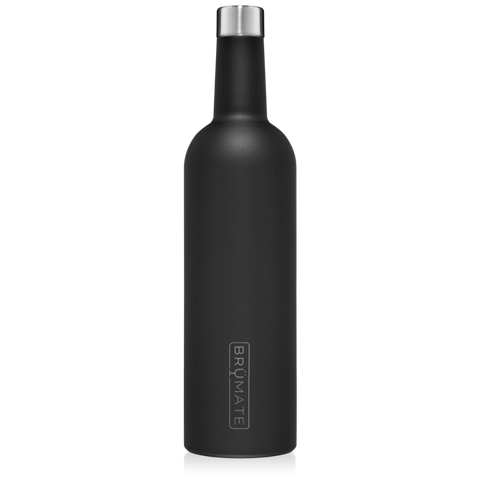 BrüMate Winesulator 25oz Triple-Insulated Wine Canteen - Matte Black | 748613307290
