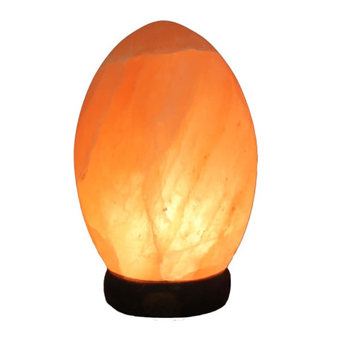 Lumiere de Sel Himalayan Crystal Salt Lamp Egg Shape 6-inch | 875405000692