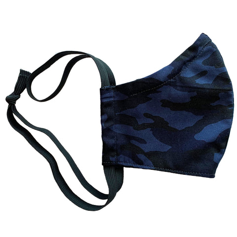 Ortho Active Reusable 3-Layer Mask (for Adults) - 1-Pack - Blue Camo