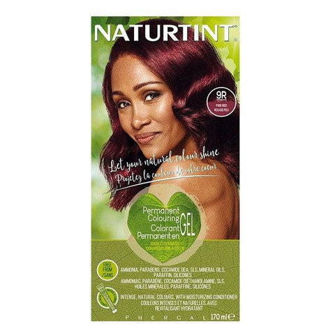 Naturtint Permanent Hair Color Ammonia Free 9R Fire Red 170ml | 661176012039