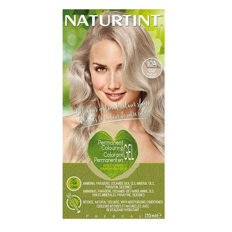Naturtint Permanent Hair Color Ammonia Free 10A Light Ash Blonde 170ml | 661176012046