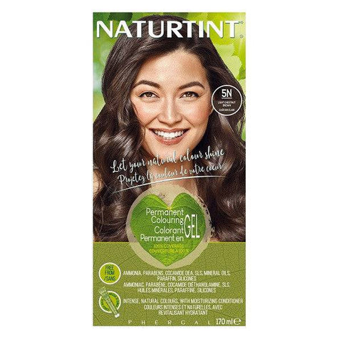 Naturtint Permanent Hair Color Ammonia Free 5N Light Chestnut Brown 170ml | 661176011704