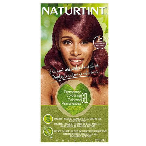 Naturtint Permanent Hair Color Ammonia Free 7M Mahogany Blonde 170ml | 661176012022