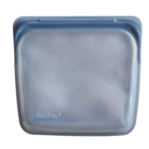 Stasher Reusable Sandwich Bag 450mL  - Grey | 816990013155