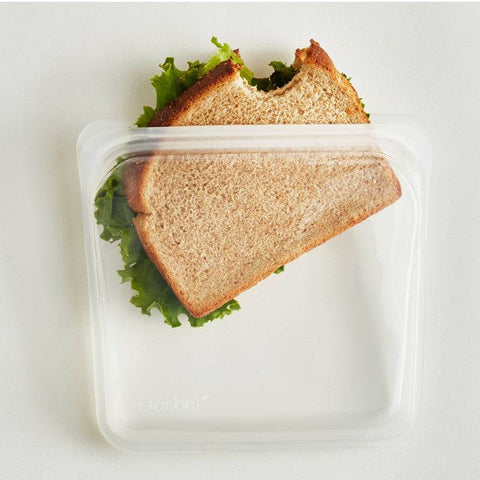 Stasher Reusable Sandwich Bag 450mL - Clear | 816990012592