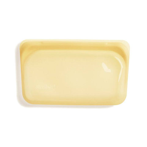 Stasher Reusable Snack Bag  294mL - Yellow | 810055311927